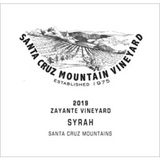 Santa Cruz Mountain Vineyard Syrah Zayante Vineyard