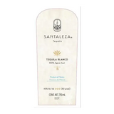 Santaleza Tequila Blanco Tequila 100 % Agave Azul 80 Proof