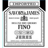 Savory & James Fino Dry Sherry