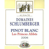 Schlumberger Alsace Pinot Blanc Les Princes Abbés