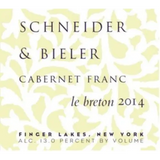 Schneider & Bieler Cabernet Franc Le Breton Finger Lakes