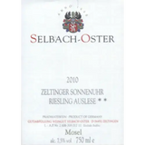 Selbach-Oster Riesling Zeltinger Sonnenuhr Auslese 2010