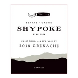 Shypoke Cellars Grenache Estate Grown Calistoga