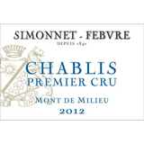 Simonnet-Febvre Chablis 1er Cru Mont de Milieu 2018