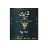 Solar Fortun Syrah Valle de Guadalupe