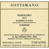Sottimano Barbera d’Alba Superiore Pairolero