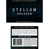 Stellum Spirits Cask Strength Blend Of Straight Bourbon Whiskey Black Label