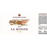 Stephane Ogier Collines Rhodaniennes Syrah La Rosine