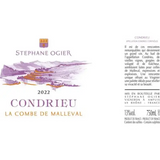 Stephane Ogier Condrieu La Combe De Malleval