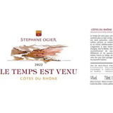 Stephane Ogier Cotes du Rhone Le Temps est Venu