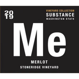 Substance Vineyard Collection Merlot Stoneridge Vineyard Columbia Valley