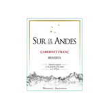 Sur De Los Andes Cabernet Franc Selected Vineyards Reserva Mendoza