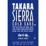Takara Shuzo Sierra Cold Ginjo Sake