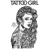 Tattoo Girl Red Wine