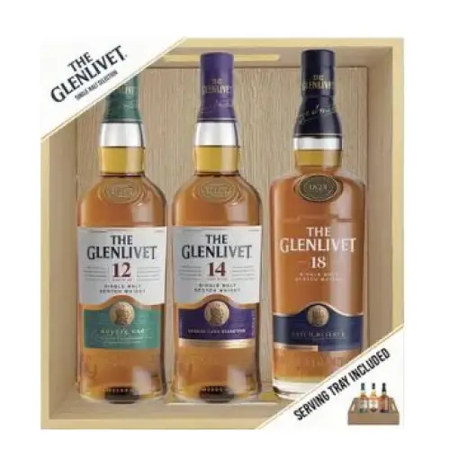 The Glenlivet Single Malt Gift Set – Grand Wine Cellar The Glenlivet Single Malt Gift Set – Grand Wine Cellar