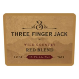 Three Finger Jack Wild Country Red Blend Lodi