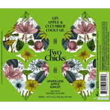 Two Chicks Sparkling Apple Gimlet Gin