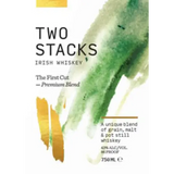 Two Stacks The First Cut Premium Blend Irish Whiskey