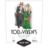 Vale Fox Distillery Tod & Vixen's Dry Gin 1651