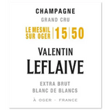 Valentin Leflaive Champagne Extra Brut Grand Cru Blanc de Blancs Le Mesnil Sur Oger 2015