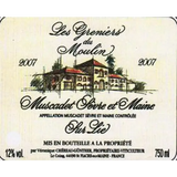Véronique Günther Chéreau Les Greniers du Moulin Muscadet Sèvre et Maine2018