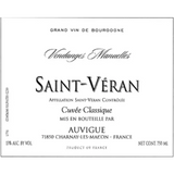 Vins Auvigue Saint Veran Cuvee Classique Vendanges Manuelles