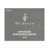 Weingut Dr. Heger Baden Spatburgunder Ihringer