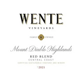 Wente Vineyards Mount Diablo Highlands Red Blend Central Coast
