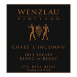 Wenzlau Vineyard Sta. Rita Hills Chardonnay Blanc de Blancs L’Inconnu