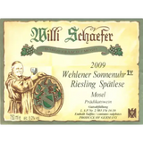 Willi Schaefer Riesling Wehlener Sonnenuhr Spätlese 2019