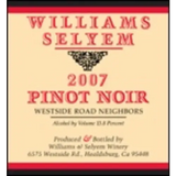 Williams Selyem Pinot Noir Westside Road Neighbors