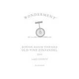 Wonderment Wines Zinfandel Old Vine Burton Ranch Vineyard