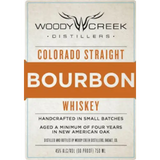 Woody Creek Distillers Cask Strength Colorado Straight Bourbon Whiskey