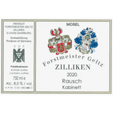 Zilliken Rausch Kabinett Riesling 2020