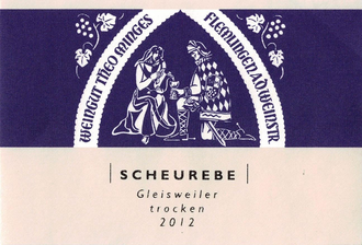 Weingut Theo Minges Scheurebe Gleisweiler Trocken 2020