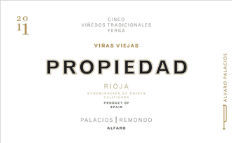 Palacios Remondo Rioja Propiedad Viñas Viejas 2019