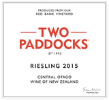 Two Paddocks Riesling 2015