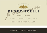 Pedroncelli Winery Signature Selection Pinot Noir Russian River Valley