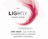 Lightly Pinot Noir Monterey 2019