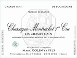 Domaine Marc Colin Chassagne-Montrachet 1er Cru Les Champs Gain
