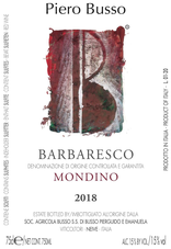 Piero Busso Barbaresco Mondino 2018