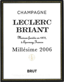Leclerc Briant Champagne Brut Millesime