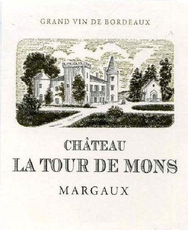 Chateau La Tour de Mons Margaux Cru Bourgeois 2018