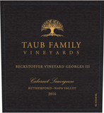 Taub Family Vineyards Beckstoffer Missouri Hopper Vineyard Cabernet Sauvignon 2016