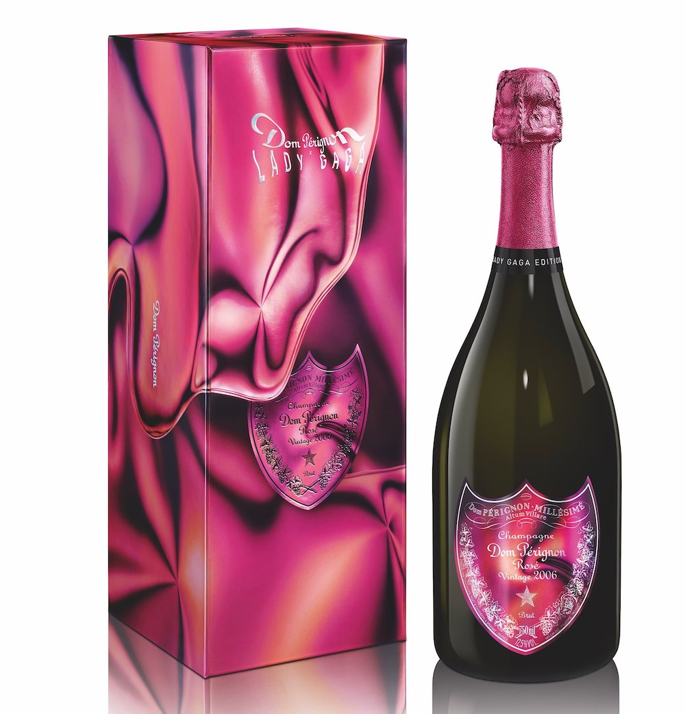 Dom Pérignon Rose Lady Gaga Limited Edition Champagne 2006 - 750ml / 1