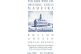 Rare Wine Co. Madeira Boston Bual Special Reserve
