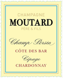 Champagne Moutard Père & Fils Brut Chardonnay Champ Persin Côte des Bar Cépage
