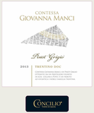 Concilio Contessa Giovanna Manci Trentino Pinot Grigio