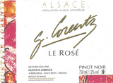 Gustave Lorentz Pinot Noir Le Rose