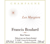 Francis Boulard Les Murgiers Brut Nature Champagne